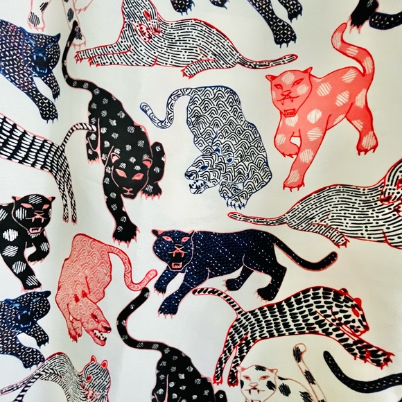 H&M cat pattern shift dress - Picture 3 of 4